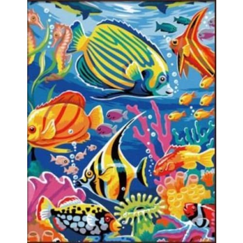 Aquarium Fishes – Canvastly DIY Paint by Numbers - 