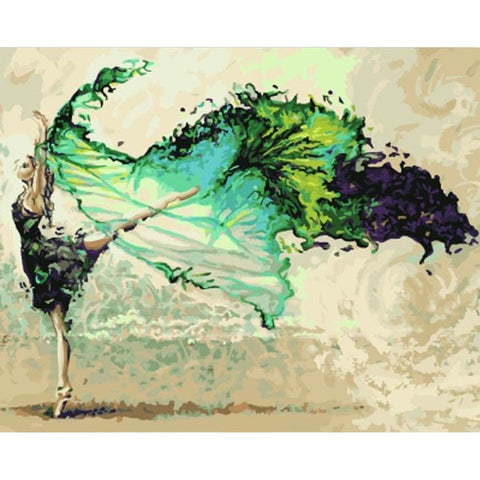 Image of Ballet - Canvastly DIY Paint By Numbers - 40x50cm/16x20’’