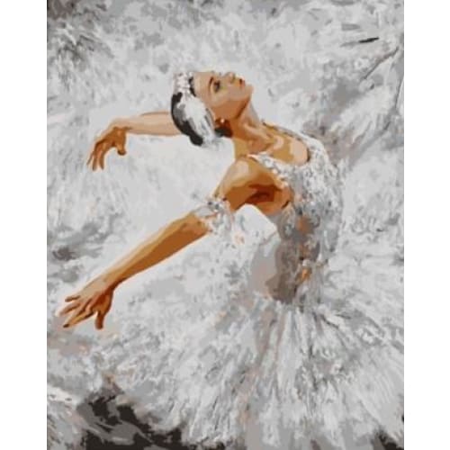 Ballet Dancer – Canvastly DIY Paint By Numbers - 