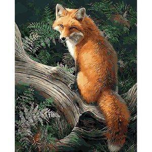Fox - Canvastly DIY Paint By Numbers - 40x50cm/16x20’’