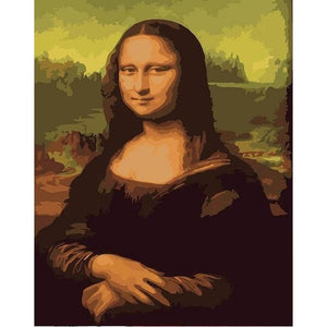 Mona Lisa - Canvastly DIY Paint By Numbers - 40x50cm/16x20’’